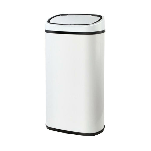 Devanti 68L Motion Sensor Bin Rubbish Automatic White