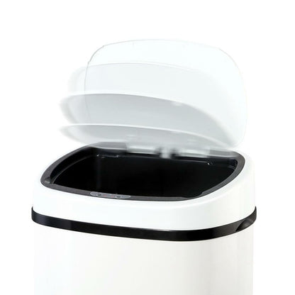 Devanti 68L Motion Sensor Bin Rubbish Automatic White